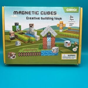 Magnetic Cubes Creative Building Toys Starter Pack By Girigi *DAMAGED BOX*